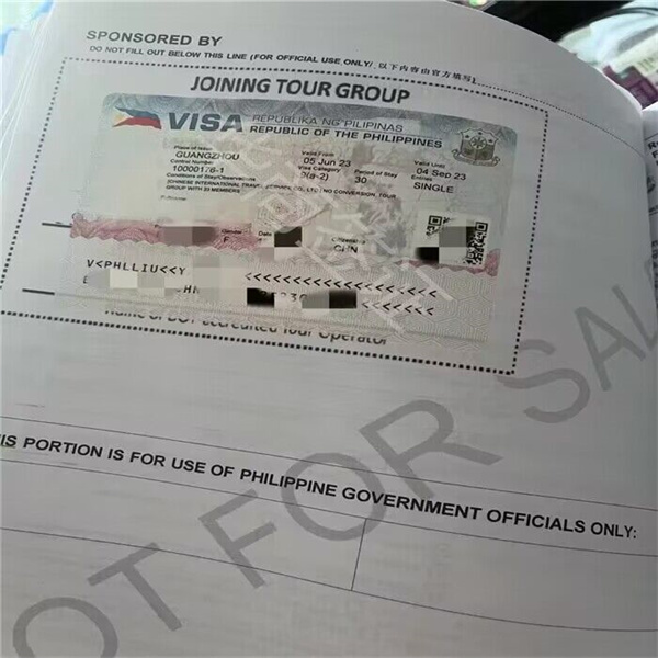 菲律賓跟團簽證只有旅行社能辦嗎(需要的材料)