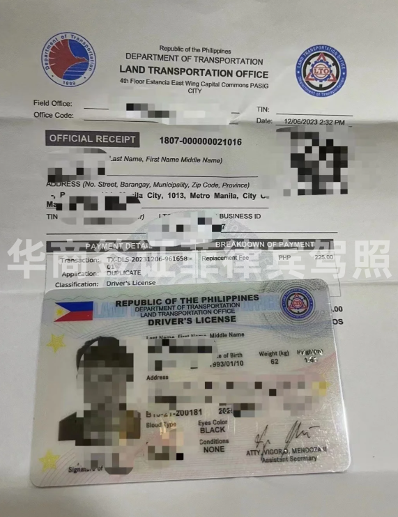 在菲律賓拿駕照需要什么材料(駕照辦理流程)