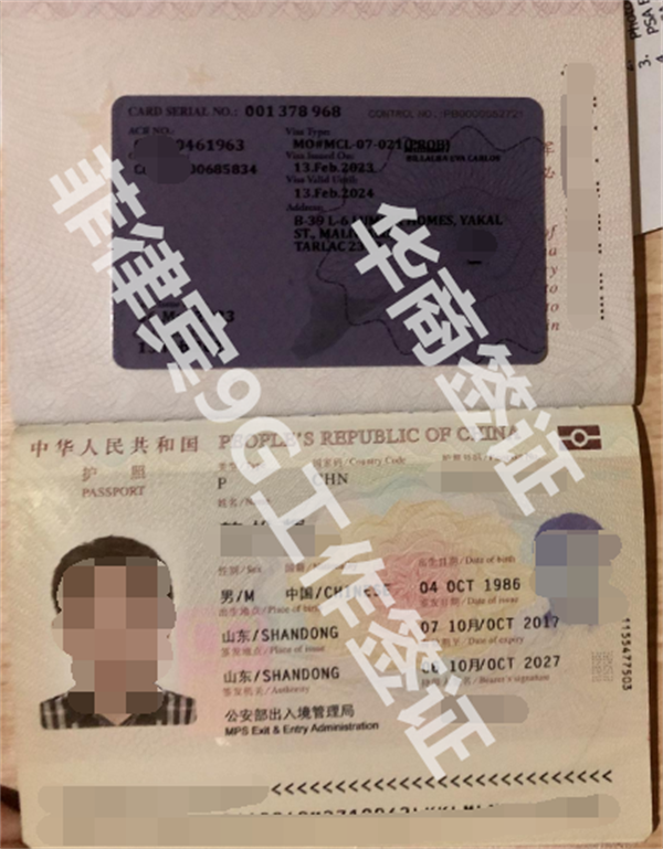 在菲律賓工作需要的簽證介紹