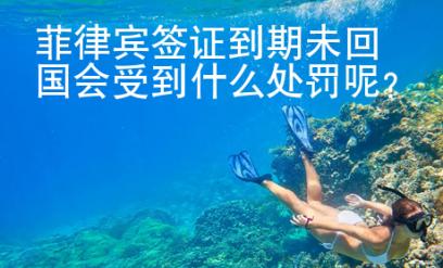 菲律賓簽證到期未回國會受到什么處罰呢？