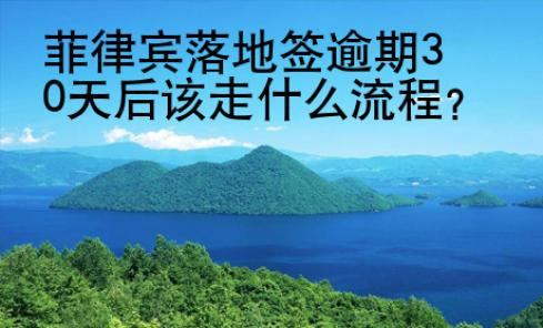 菲律賓落地簽逾期30天后該走<strong>什么</strong>流程