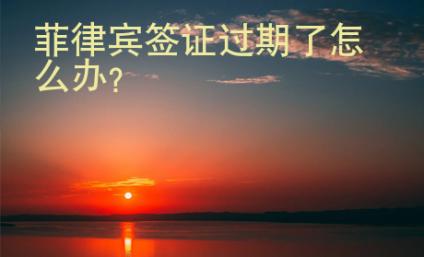 <strong>菲律賓簽證</strong>過期了怎么辦