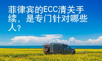 <strong></strong>菲律賓的ECC清關手續