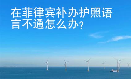 在菲律賓補辦護照語言不通怎么辦