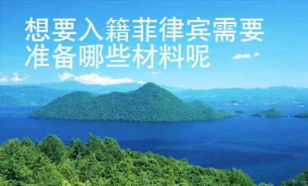 想要入籍菲律賓需要準(zhǔn)備哪些材料呢