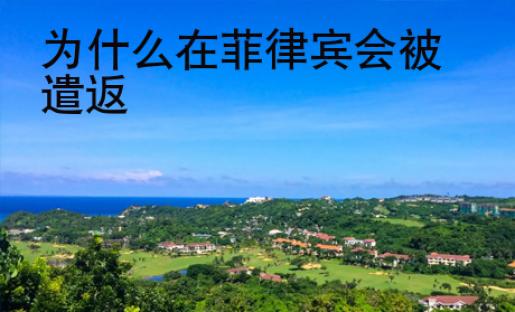 為什么在菲律賓會被遣返