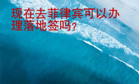 現在去菲律賓可以<strong>辦</strong>理落地簽嗎