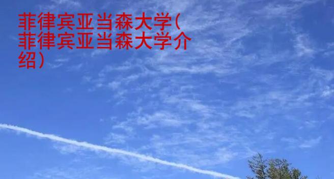 菲律賓亞當森大學(菲律賓亞當森大學介紹)