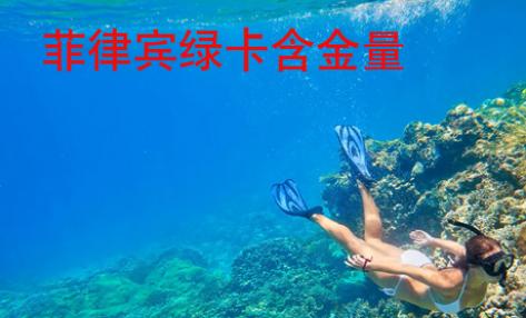 <strong>菲律賓</strong>綠卡含金量