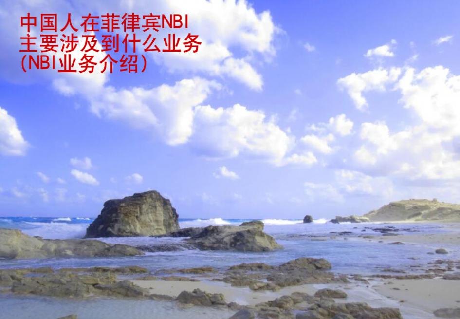 中國(guó)人在菲律賓NBI主要涉及到什么業(yè)務(wù)(NBI業(yè)務(wù)介紹)
