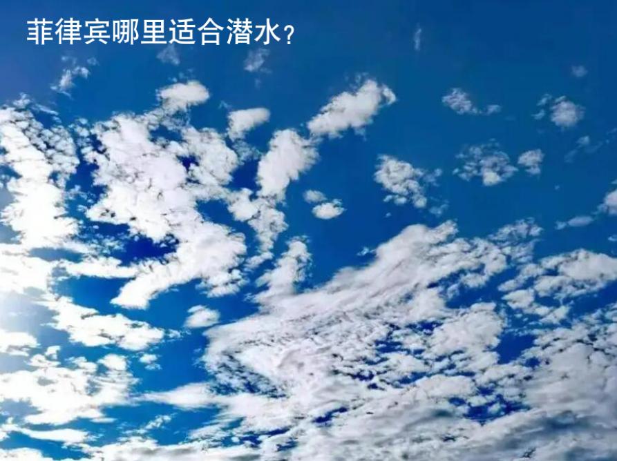 菲律賓哪里適合潛水？
