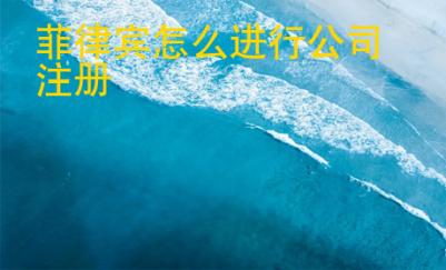 菲律賓怎么進(jìn)行公司注冊