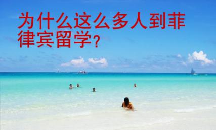 為什么這么多人到菲律賓留學？