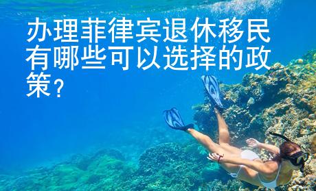 辦理菲律賓退休移民有哪些可以選擇的<strong>政策</strong>